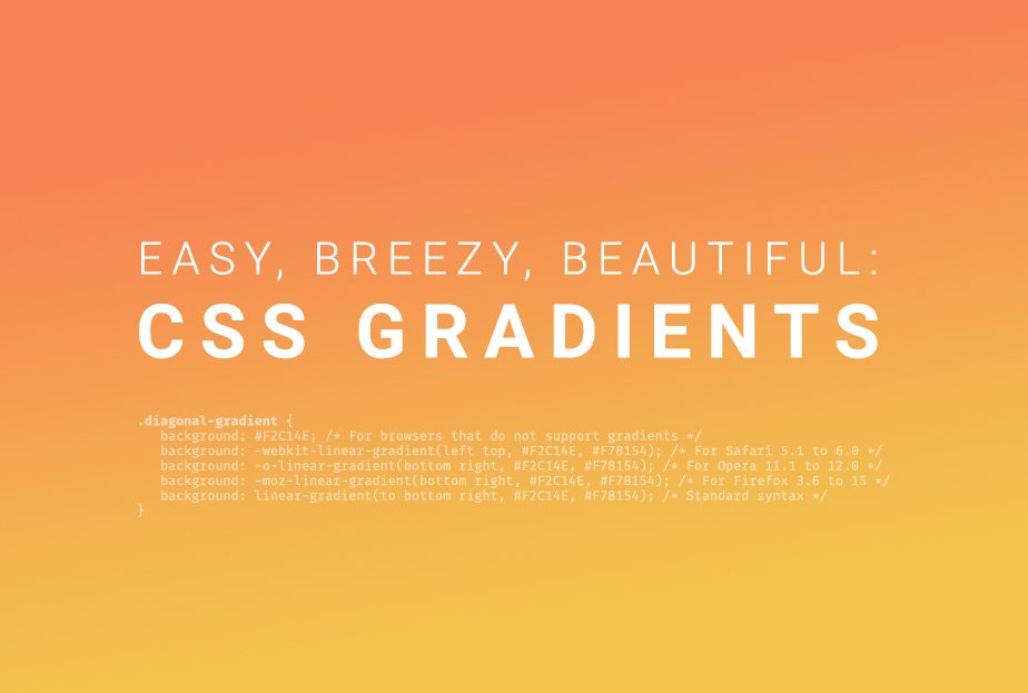 Bạn muốn tìm hiểu được cách tạo hiệu ứng gradient trong CSS để trang trí cho giao diện website của mình tươi sáng và thu hút hơn? Hãy xem qua video hướng dẫn CSS gradients tutorial để có thêm kiến thức và kỹ năng mới.
